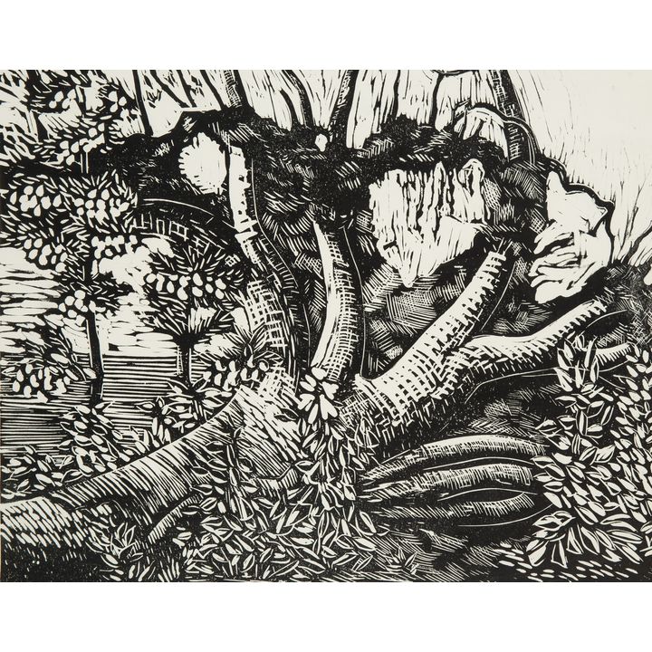 Henryk Połubiński | Pejzaż po burzy, 1977