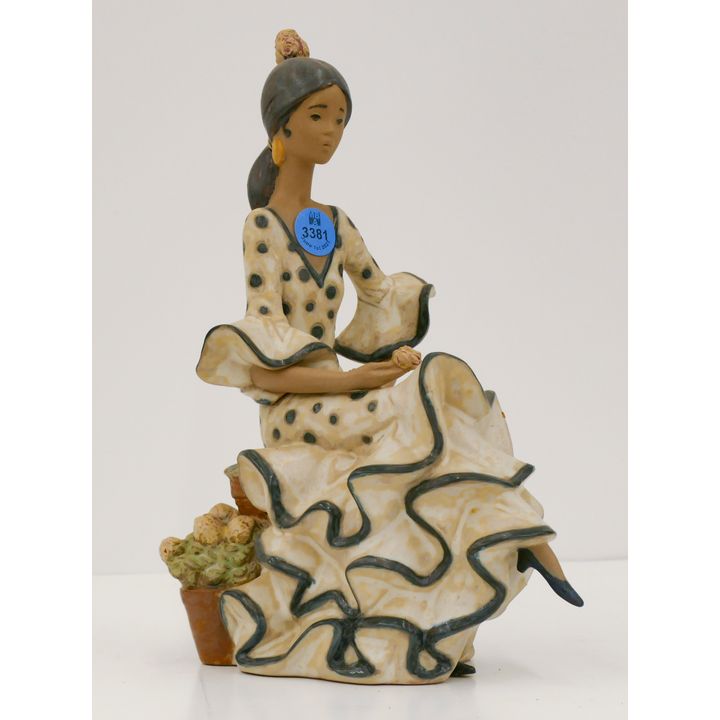 Lladro 12170 Andalucian Dancer Figure with Box