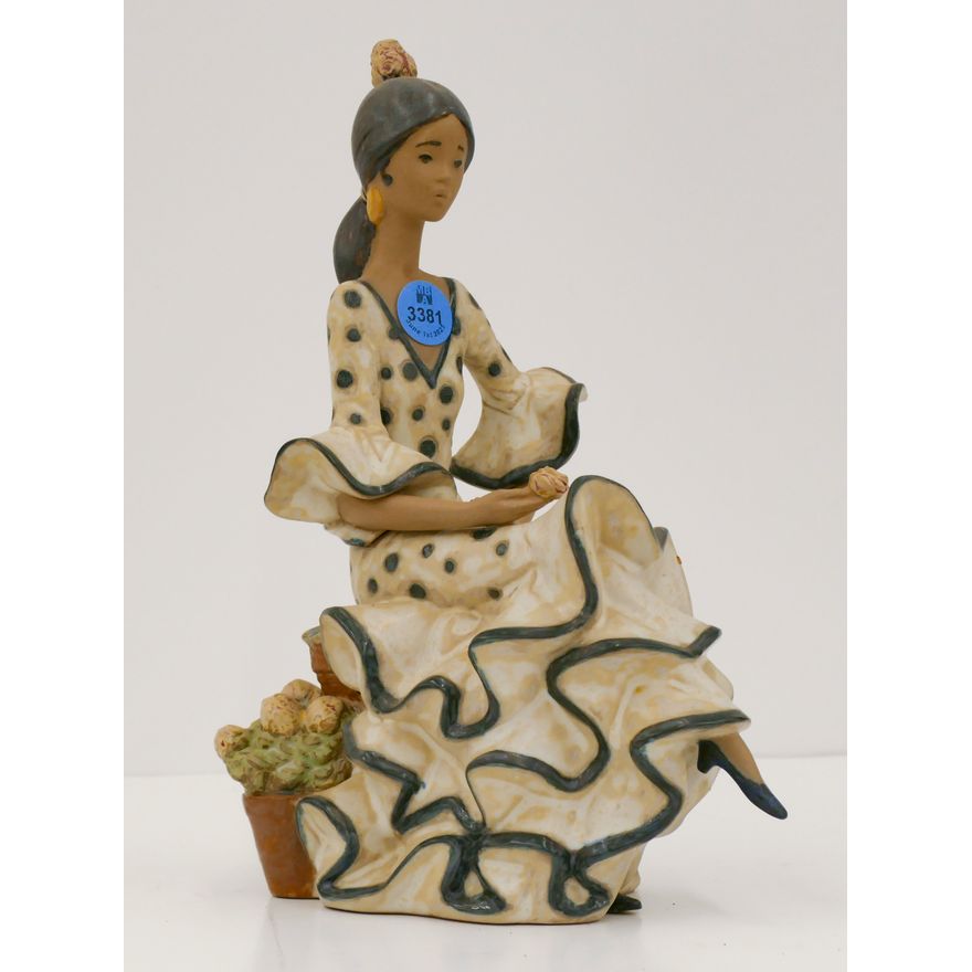 Lladro 12170 Andalucian Dancer Figure with Box