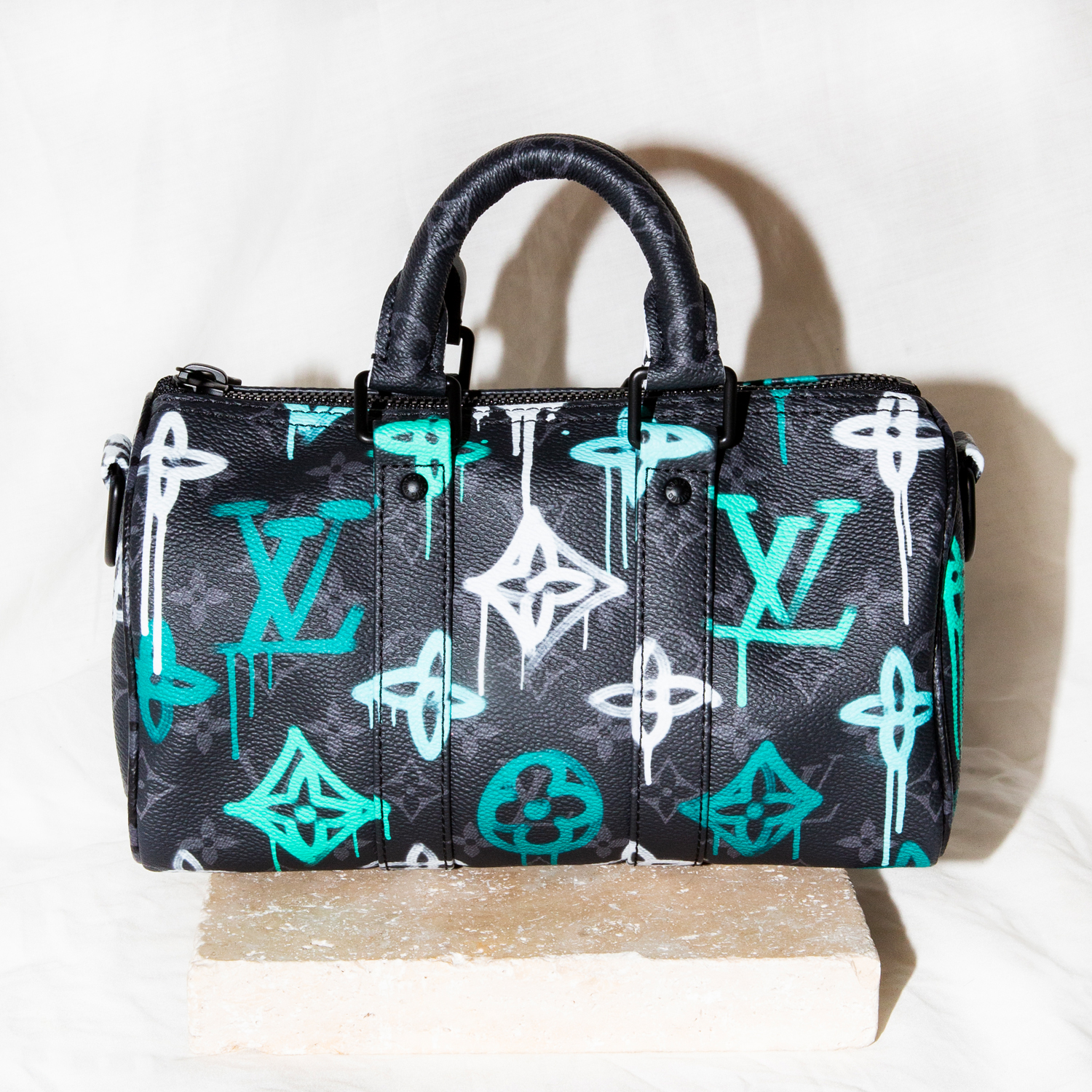 Louis Vuitton "Graffiti" Keepall Bandouliere