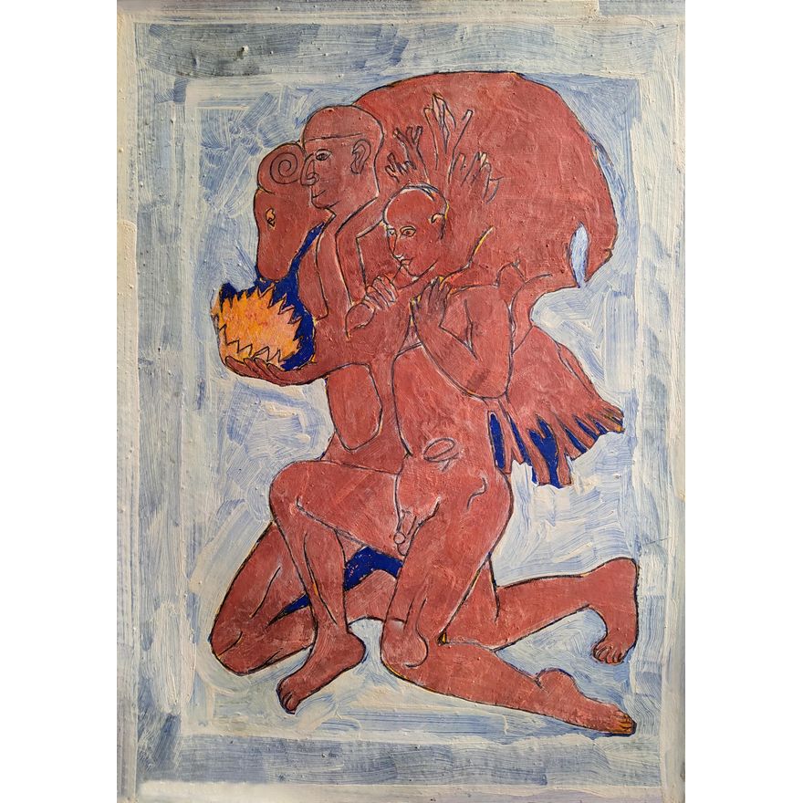 Marek Sobczyk | Abraham i Izaak na pustyni, 2002
