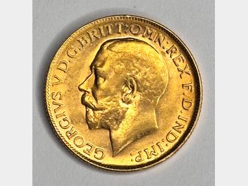 RARE 1926 GEORGE V PERTH MINT GOLD SOVEREIGN