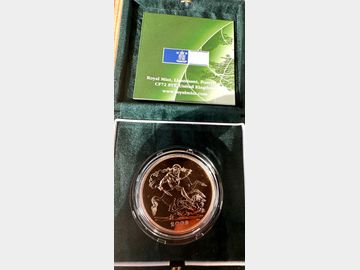 2003 GOLD BU 5 POUND BOX & CERTIFICATE