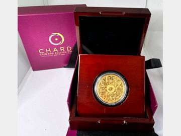2021 QUEENS BEAST COMPLETER GOLD 100 POUND COIN UNCIRCULATED