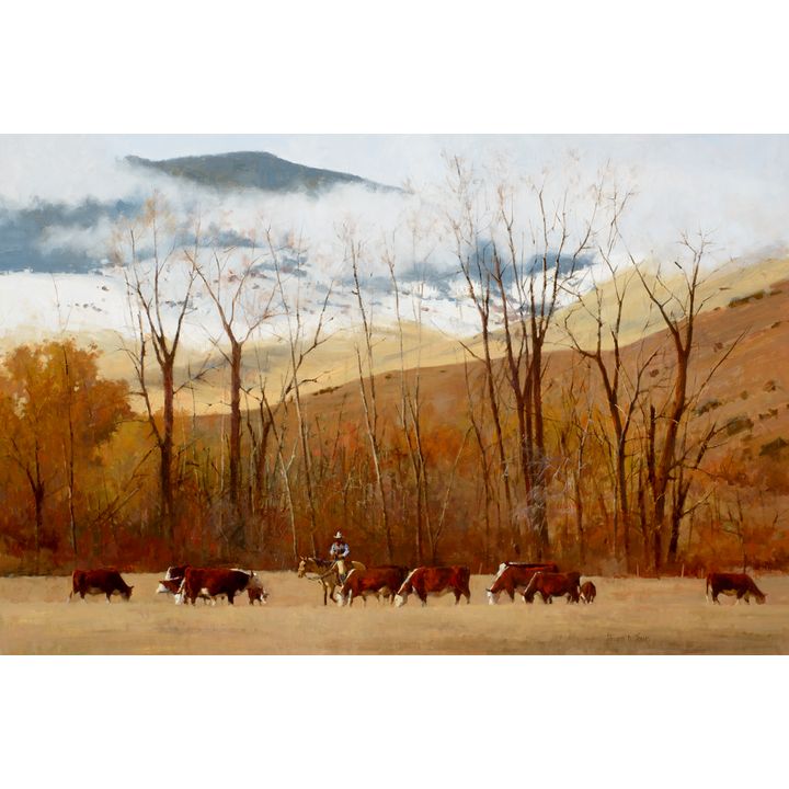 Richard D. Thomas (1939- ), Moving Through the Herd