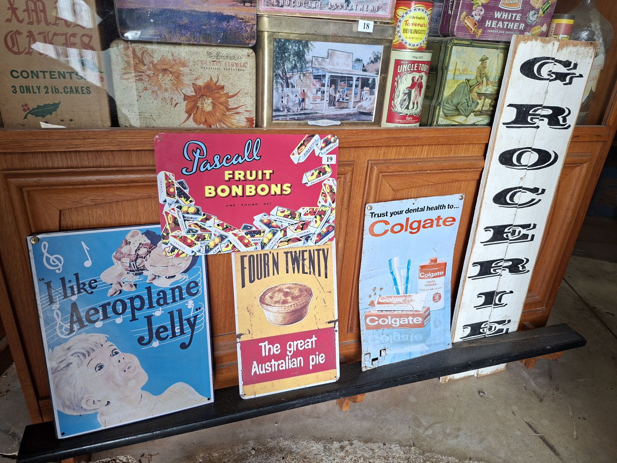 ADVERTISING SIGNS