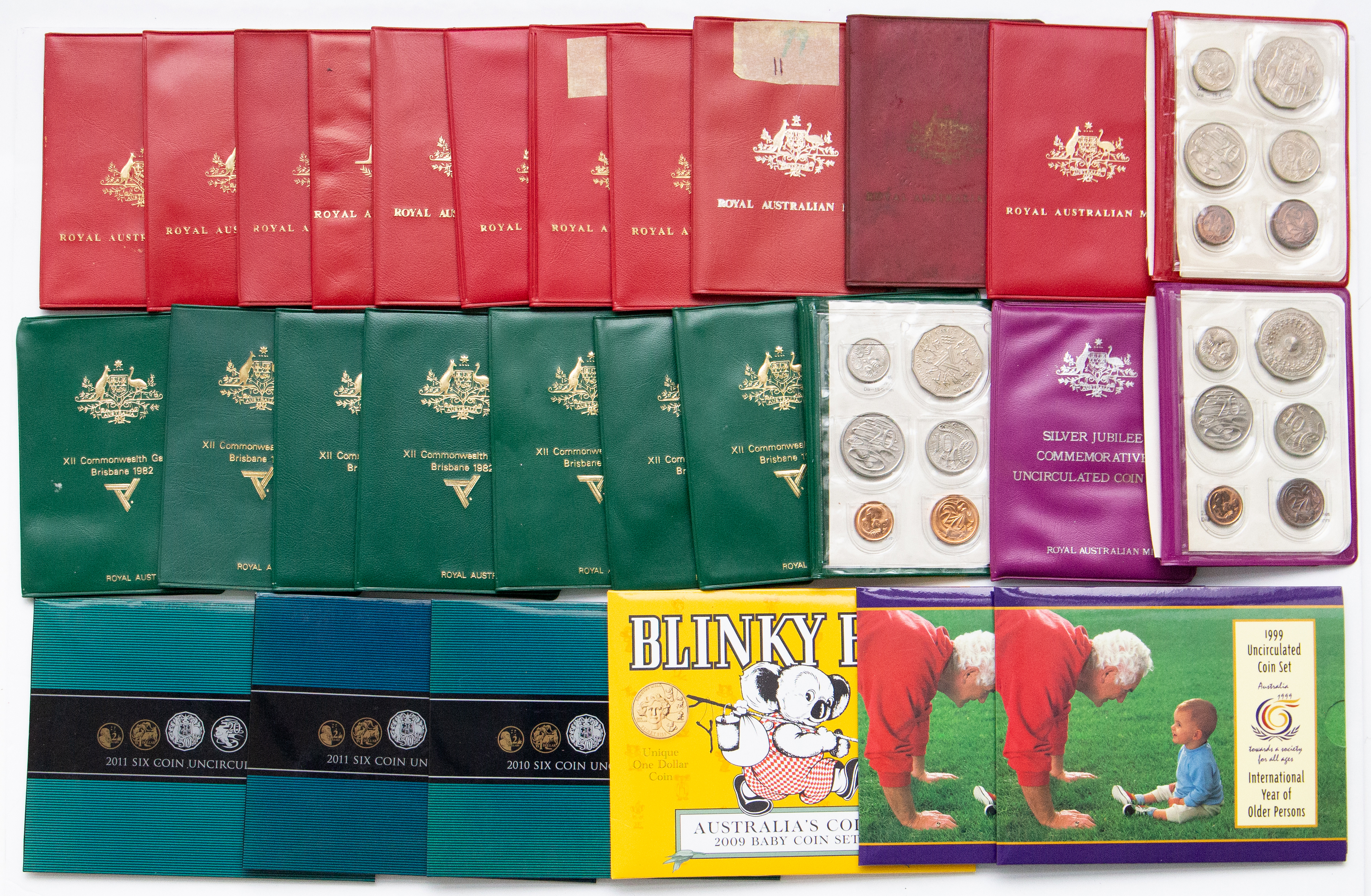 Elizabeth II, Mint Sets, 1966 - 2021, EF - CHU