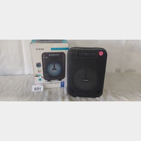 Dixon 6.5 inch Bluetooth Party Speaker - no charger (not tested)