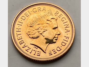 2012 DIAMOND JUBILEE UNCIRCULATED GOLD SOVEREIGN