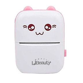 Portable Bluetooth Mini Thermal Printer c90 Pink A4 (210 mm x 297 mm) | DEFECTIVE