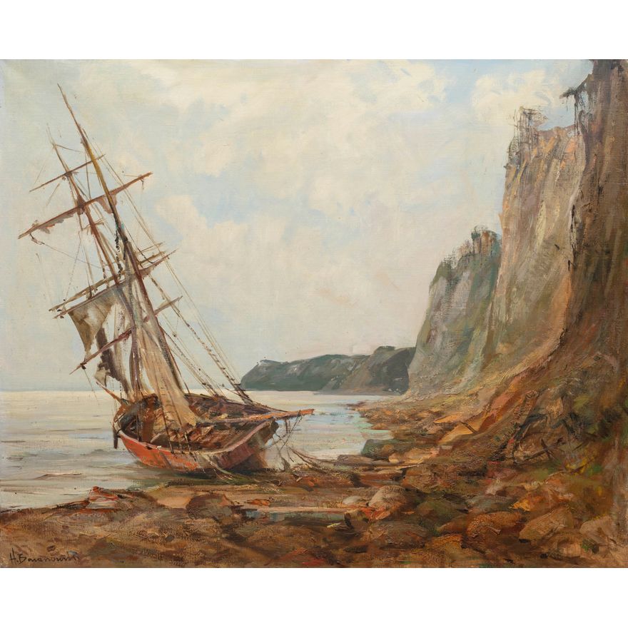 Henryk Baranowski | Łódź na brzegu