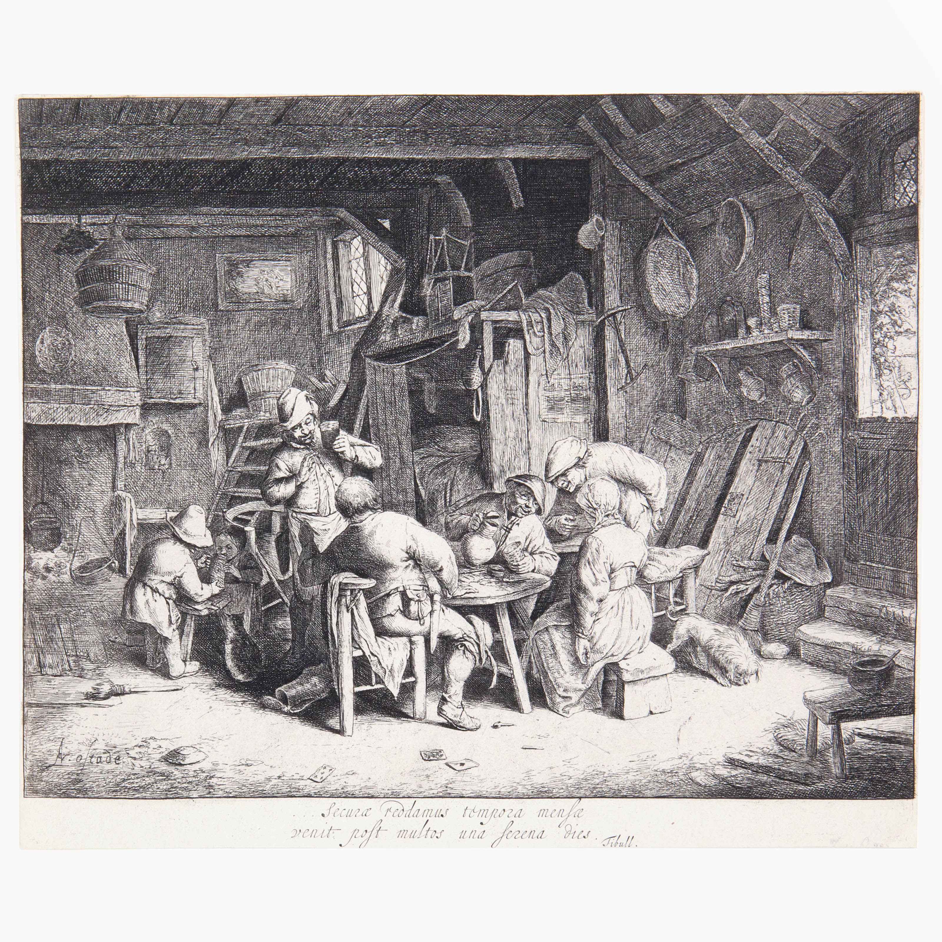 Adriaan van ostade (1610 - 1684) – kavel bij Bernaerts, Antwerp