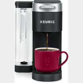 KEURIG K-SUPREME SINGLE SERVE K-CUP POD COFFEE MAKER, WITH MULTISTREAM TECHNOLOGY, BLACK