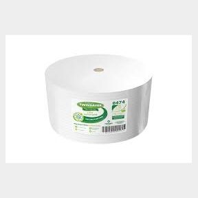 Twinsaver Wipe One Ply 210mm x 1500m NP0474 - 1 PLY Paper Wipe- 51743/2687 B4 (S9)