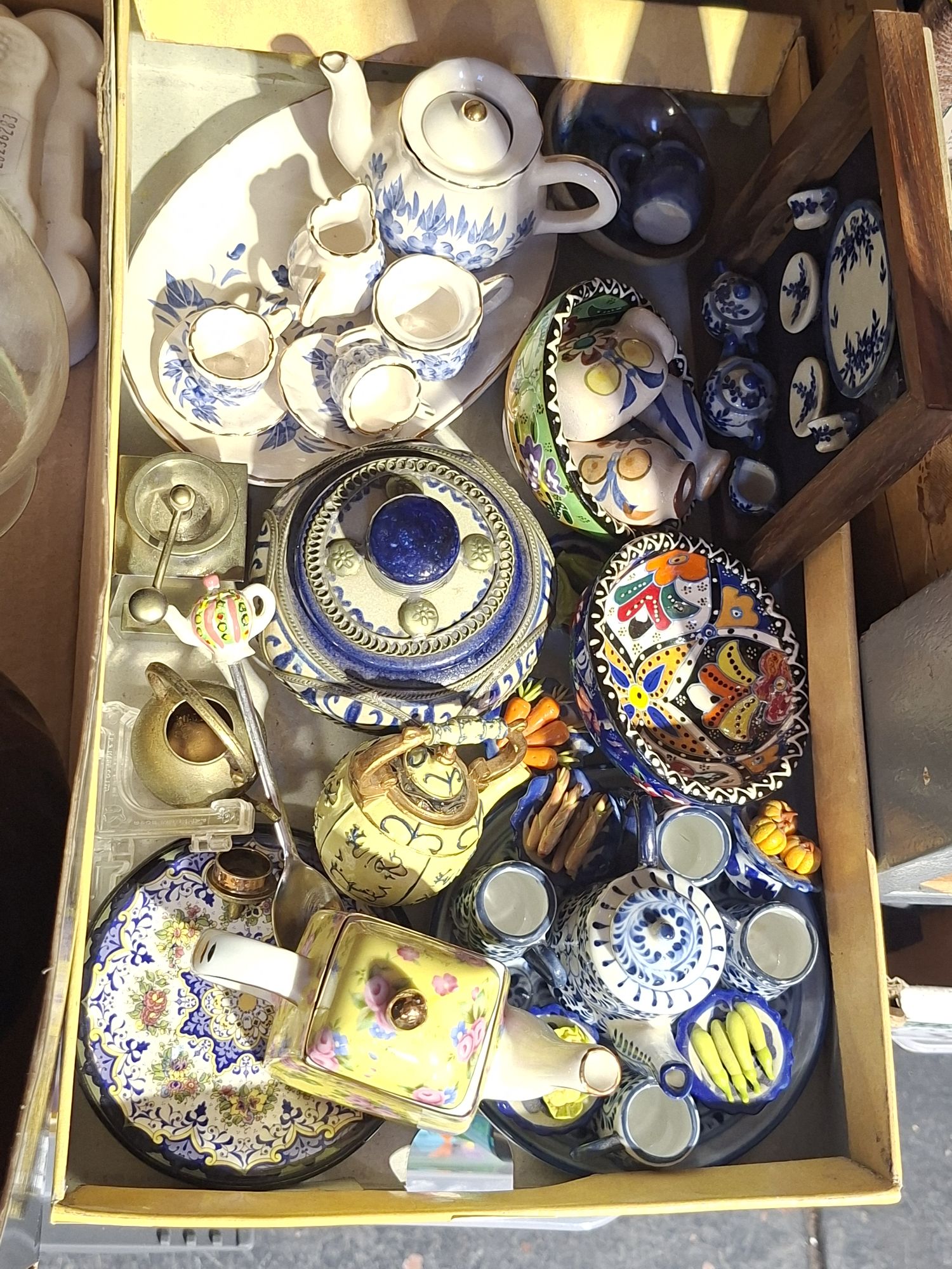 Miniature China And Metalwares