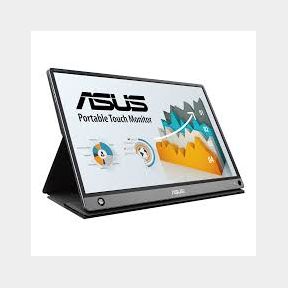 ASUS ZenScreen Touch MB16AMT 15.6 FHD Portable Monitor - 15.6 Full HD IPS USB-C Touch-Screen Anti-Glare -51728/960 B1 (S4)