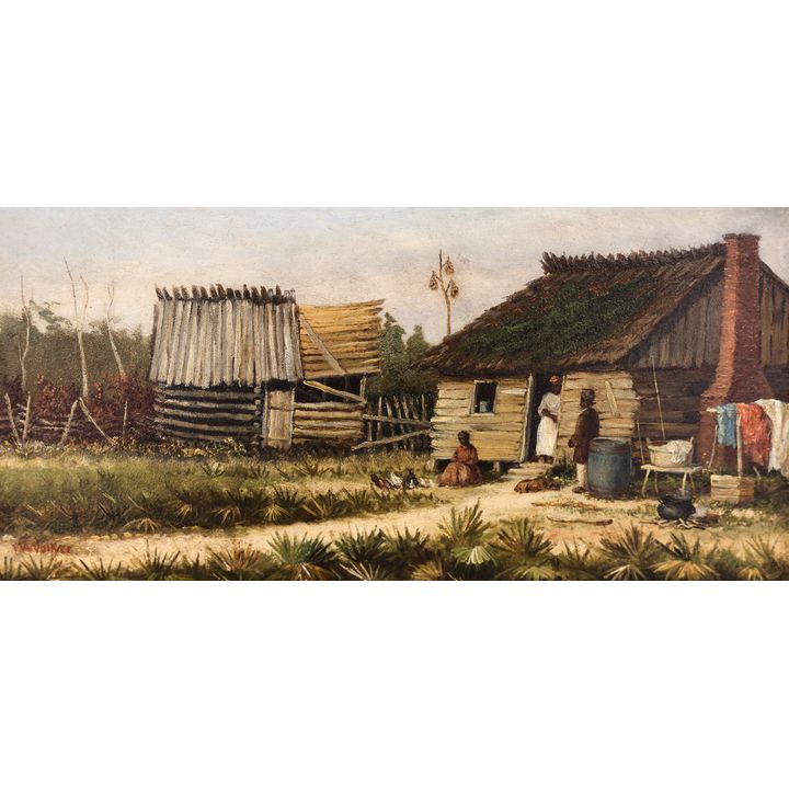 William Aiken Walker ''Plantation Scene'' Oil
