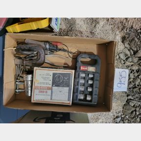 Metric socket set, electric tester and other tools