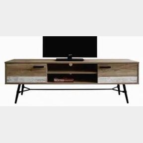 CONTEMPORARY ENTERTAINMENT STAND / COFFEE TABLE-4484
