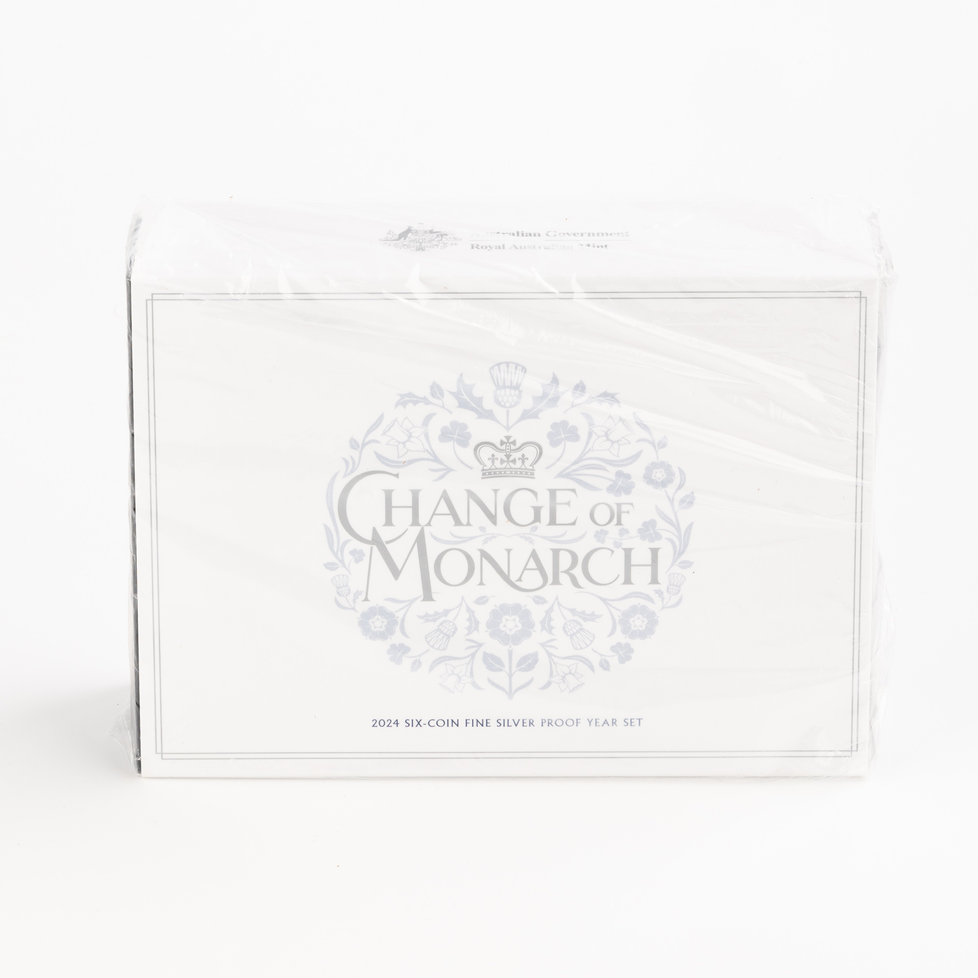 Charles III, RAM - Change of Monarch, Silver Proof Year Set, Five Cents - Two Dollars, 2024, FDC
