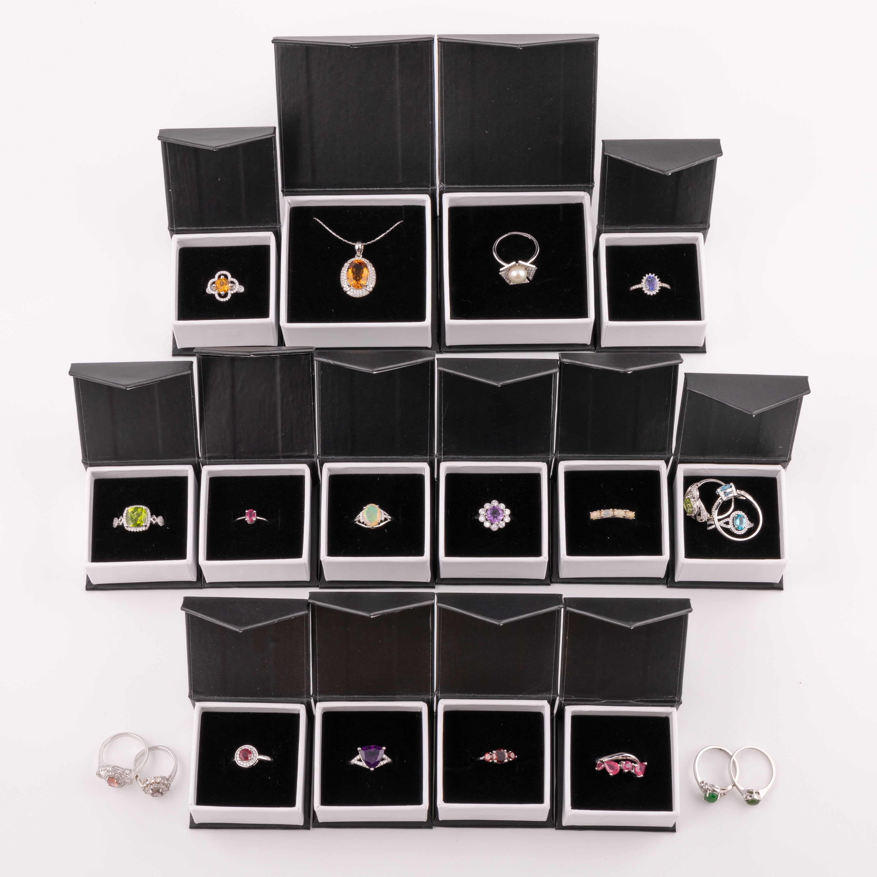 Lot of New Sterling Silver Jewellery