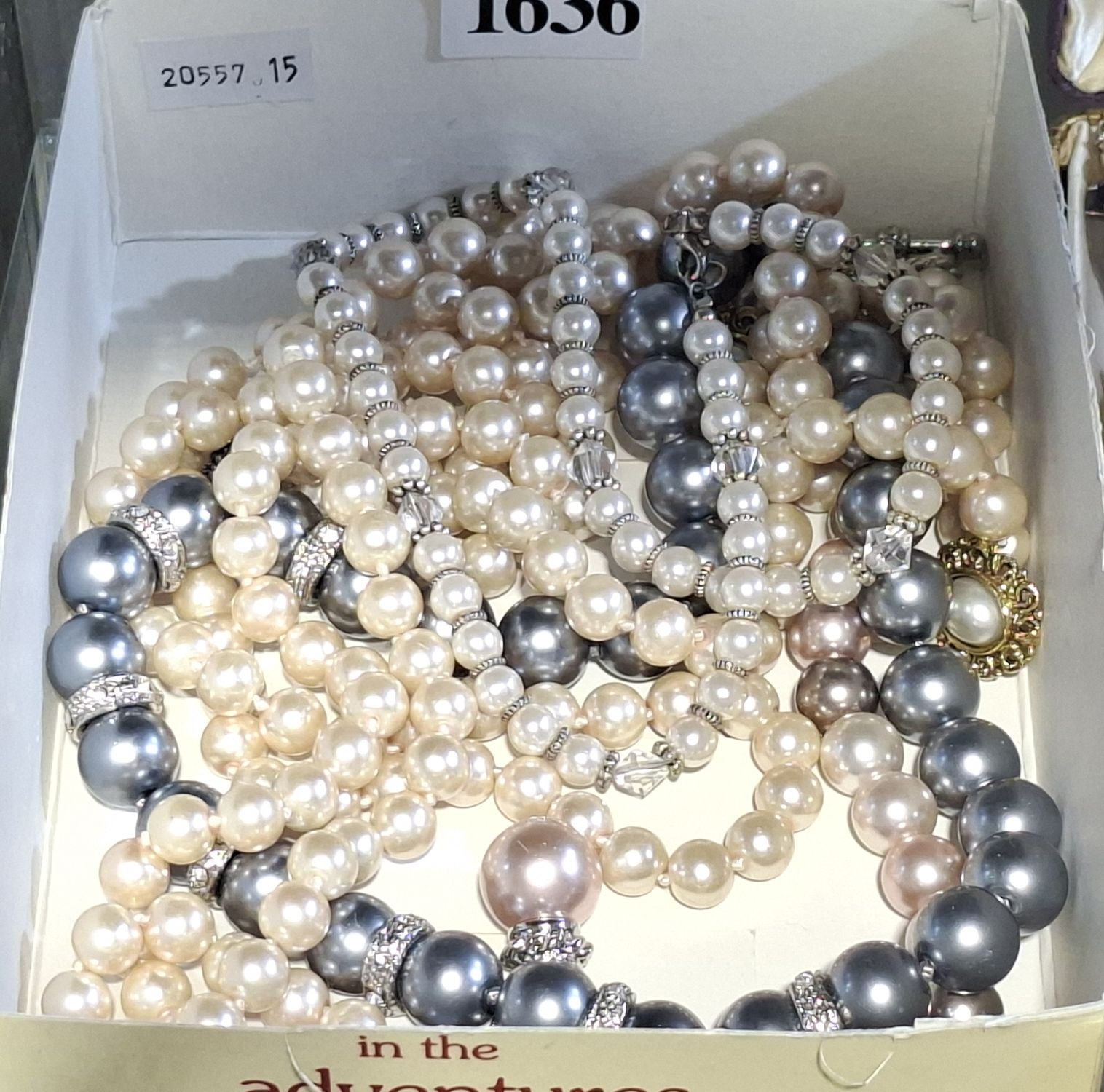 Collection Of Faux Pearl Necklaces
