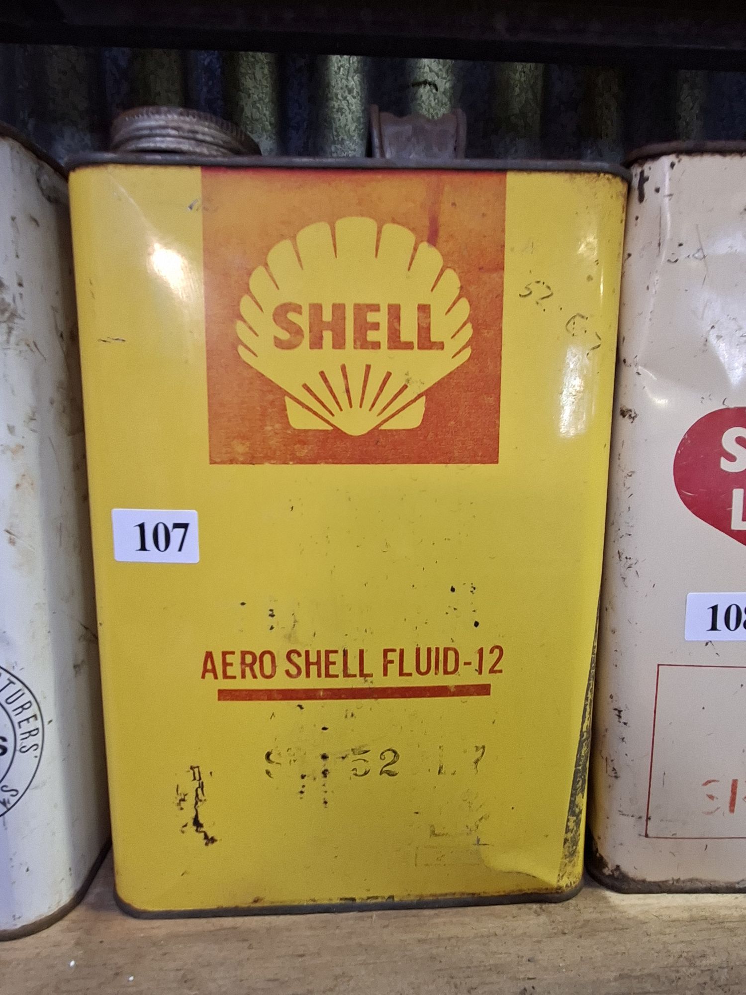 Shell Oil Can