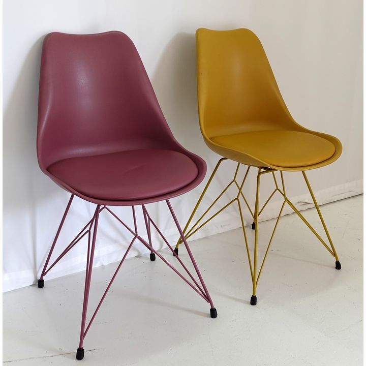 PAIR OF SIDE CHAIRS