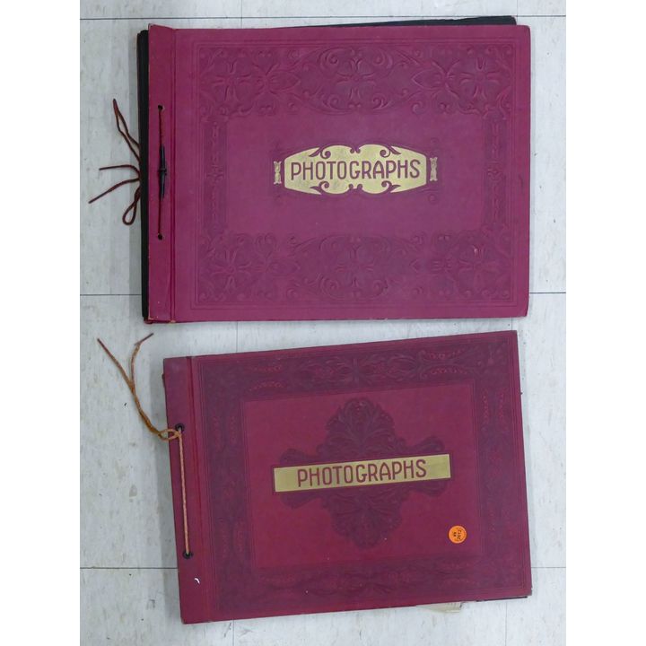 2pc Vintage Roosevelt Highschool Photo Albums 1930's - Porter Lewis