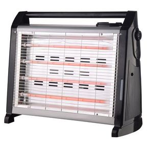Luxell 4 Bar Heater with Humidifier LX-2850-4 Black/Grey|DENT IN FRONT