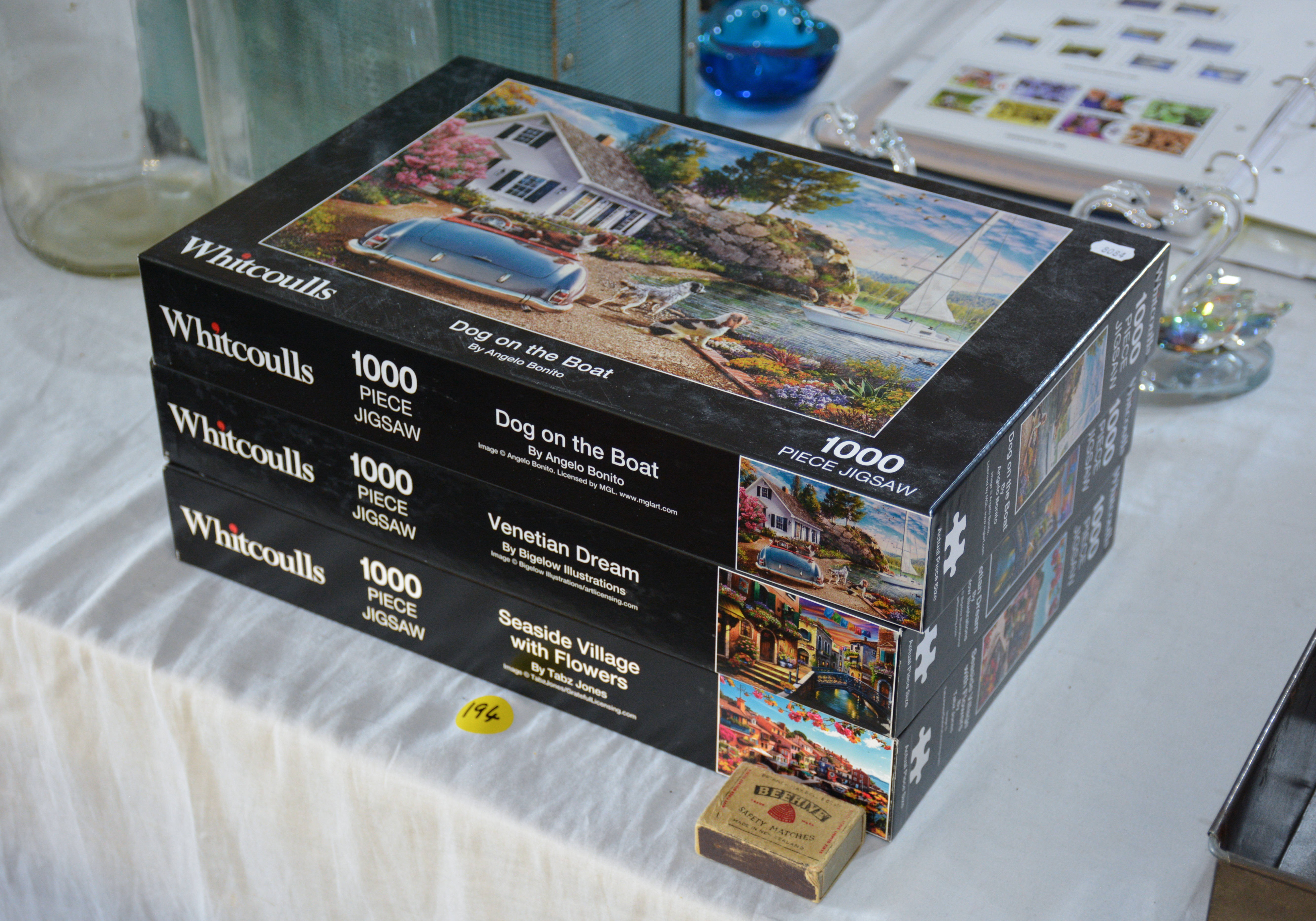 Whitcoulls 1,000 Piece Jigsaws x 3 — NZ auction result