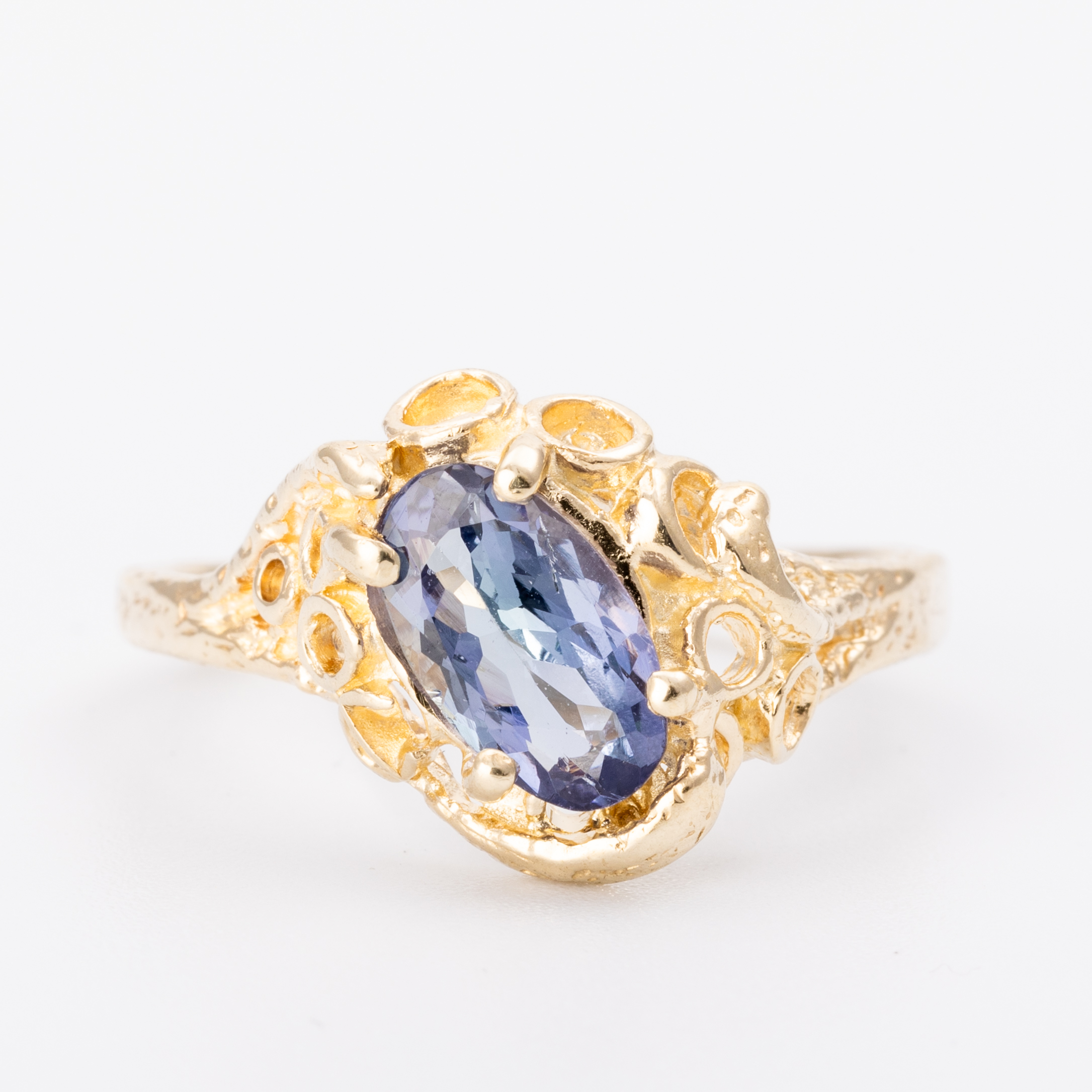 143 · Treated Topaz Ring 14ct Gold