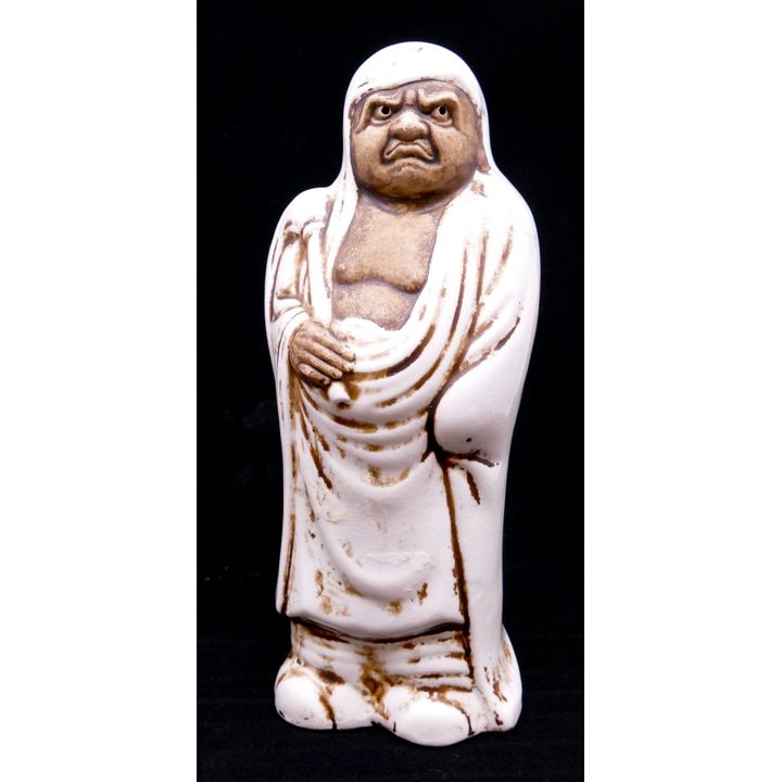 Japanese White Porcelain Daruma Figure- 9''