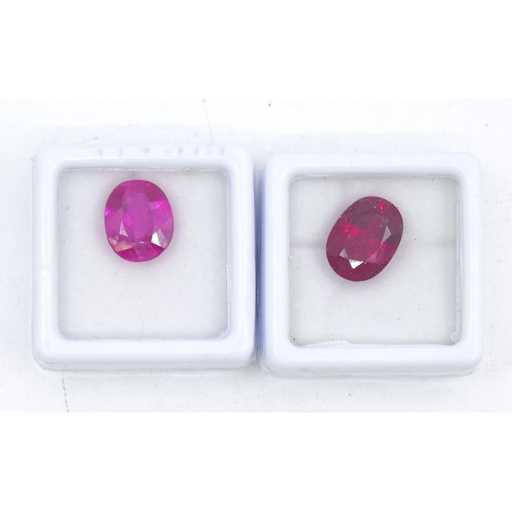 2pc Loose Gemstones 10mm x 11mm & 10mmx 12mm