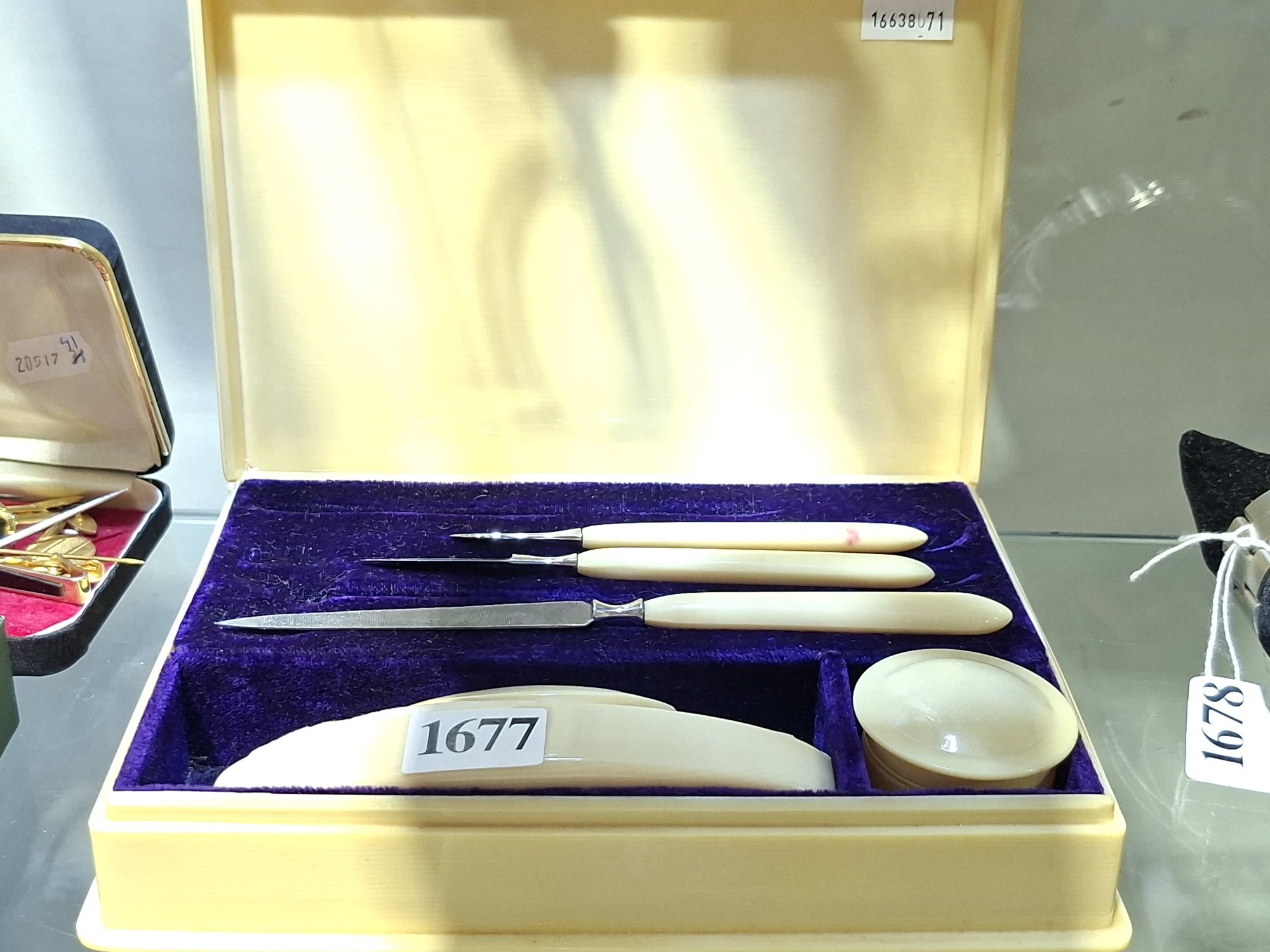 Bakelite Vanity Set