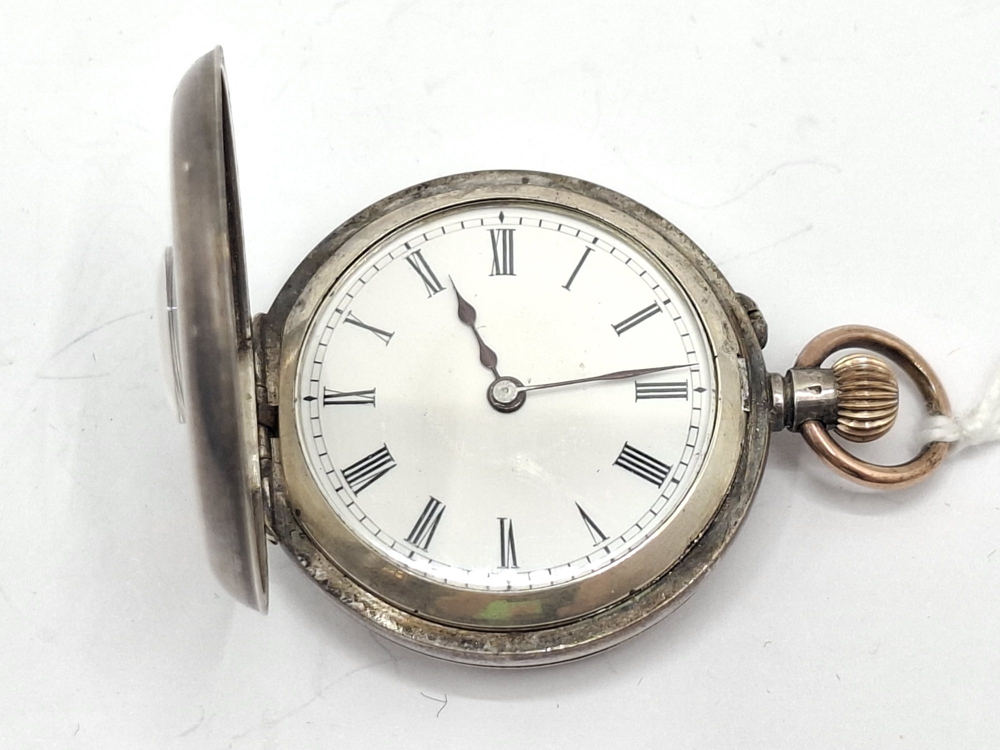 CONTINENTAL SILVER POCKET WATCH