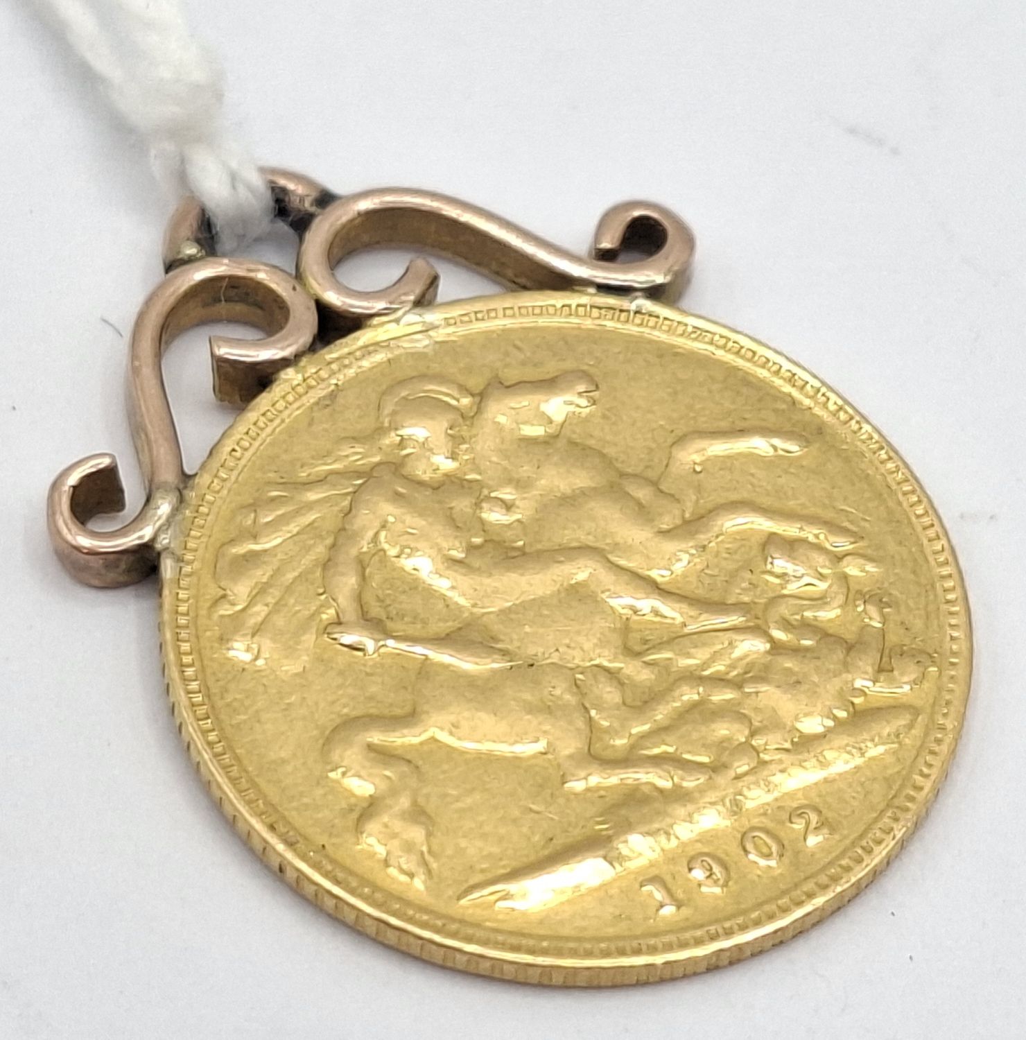 ENGLISH 1902 GOLD HALF SOVEREIGN