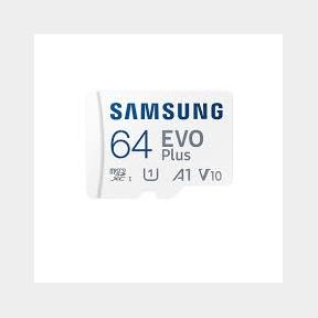 Samsung EVO Plus 64Gb Micro SD Card and Adaptor - Samsung EVO Plus 64Gb Micro SD Card and Adaptor- 51743/5881 AS B1 (S1)