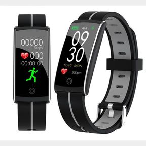Fitness Tracker Waterproof F10+ IP68 - Black/Grey