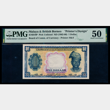 Malaya & British Borneo 1962-66 $1 