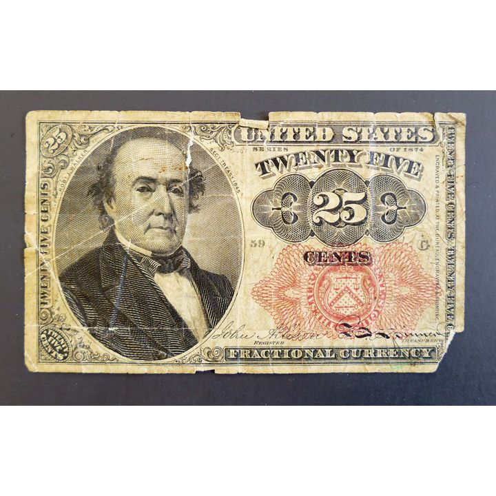 Antique US Fractional Currency Note