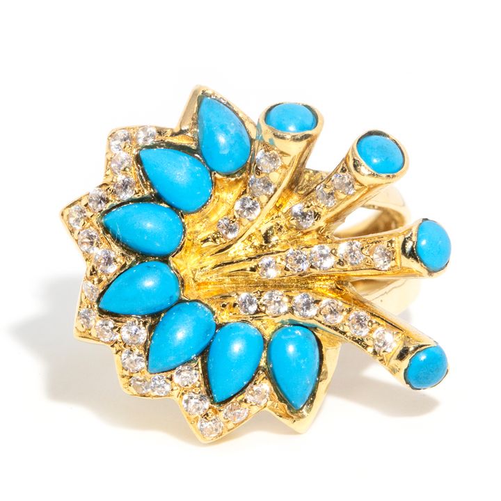 18 Carat Gold Cocktail Ring,