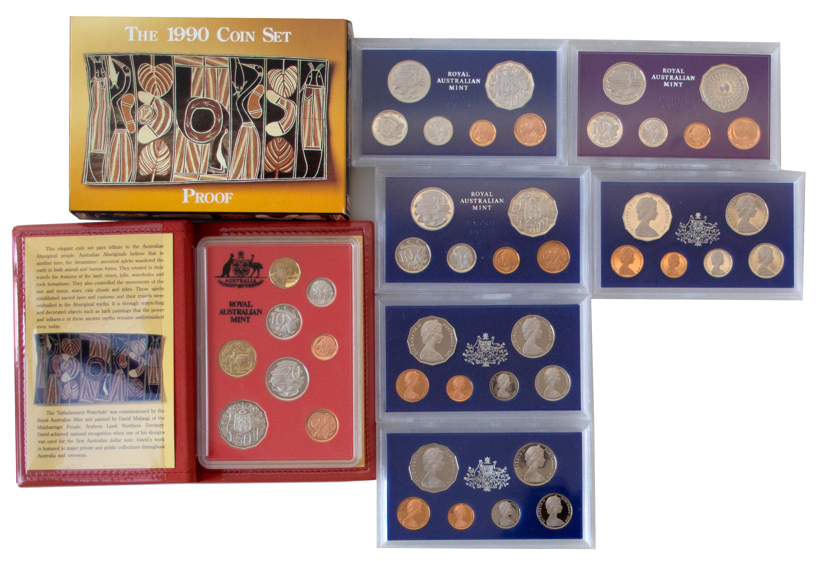 Accumulation, Elizabeth II, Proof Set, FDC