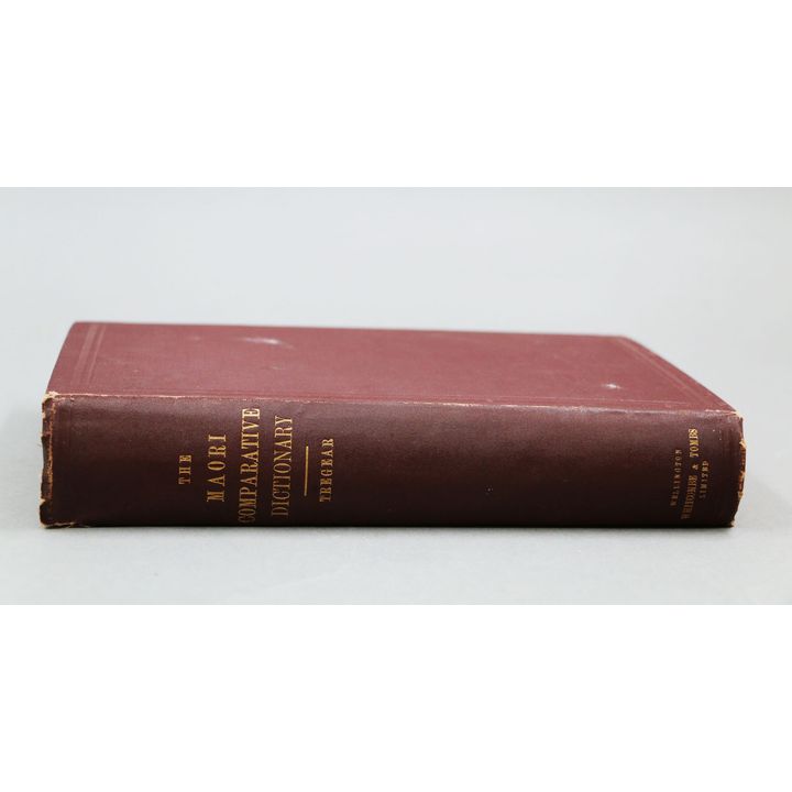 TREGEAR, EDWARD - The Māori-Polynesian Comparative Dictionary