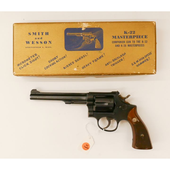 Smith & Wesson K22 Masterpiece 22 LR CTG Revolver