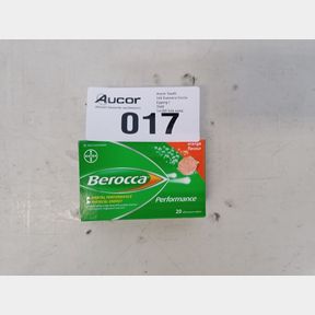 BEROCCA PERFORMANCE ORANGE EFFERVESCENT - 20 TABLETS