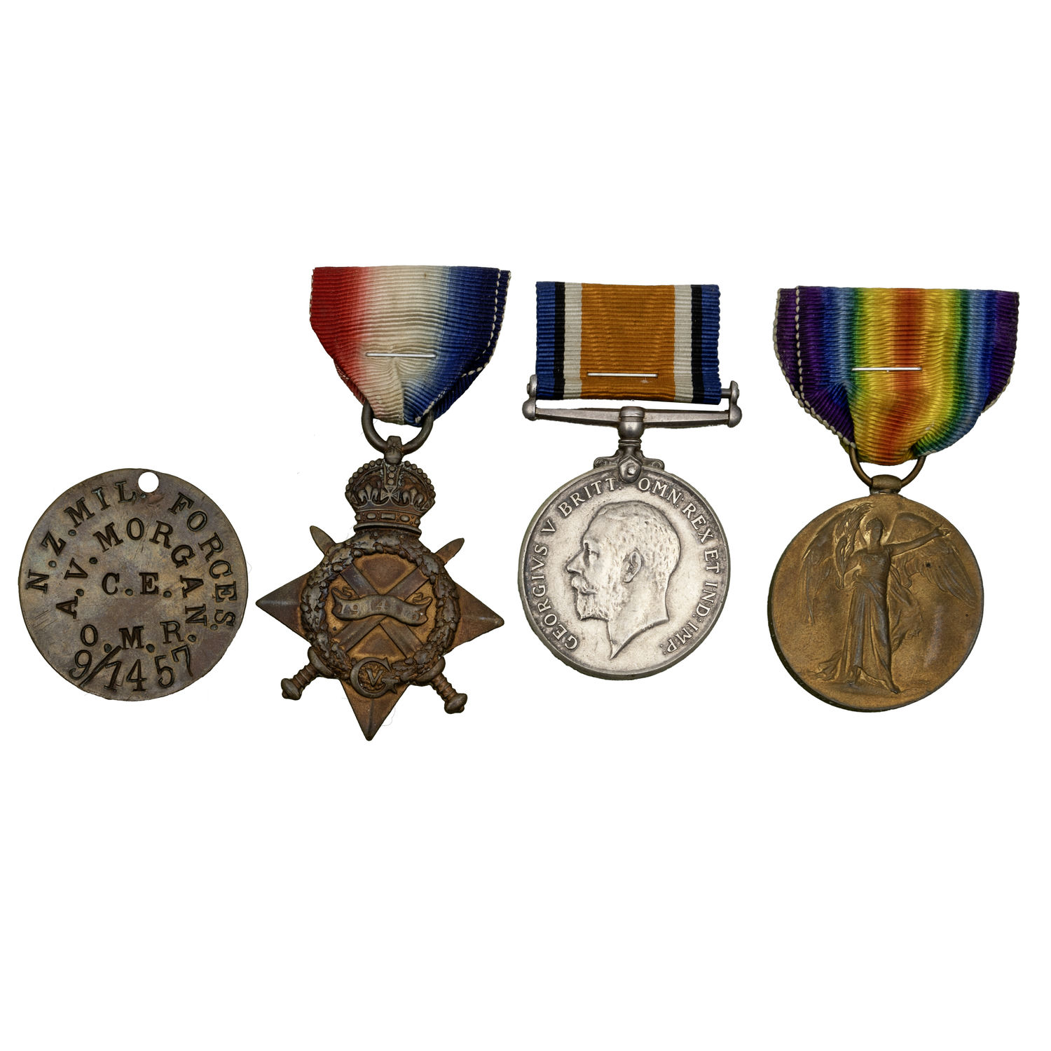 New Zealand, Trio, WWI, VF - gVF