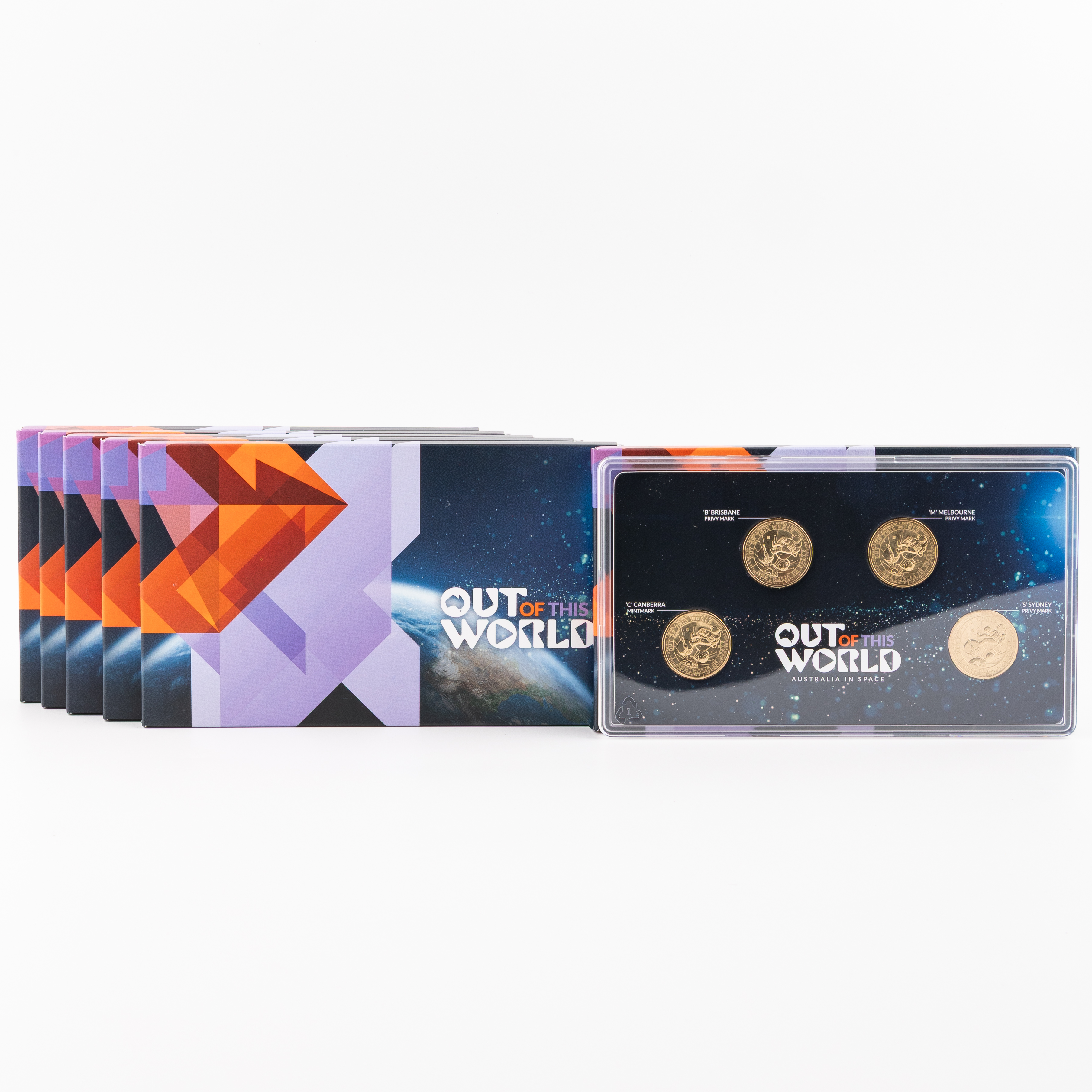 57 · Charles III, RAM - Moon to Mars, One Dollar, 2024,  UNC