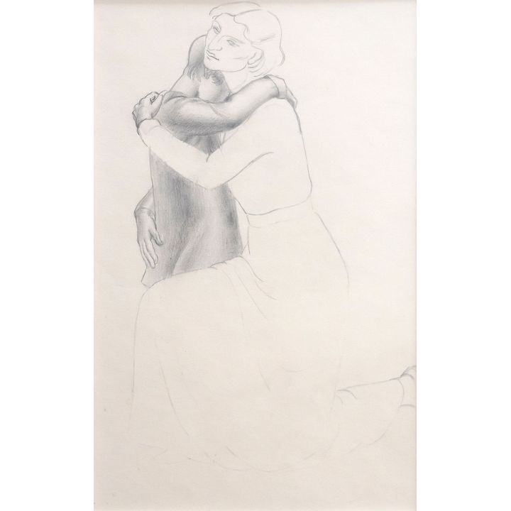 A. Lois White 'Untitled - Mother and Child'