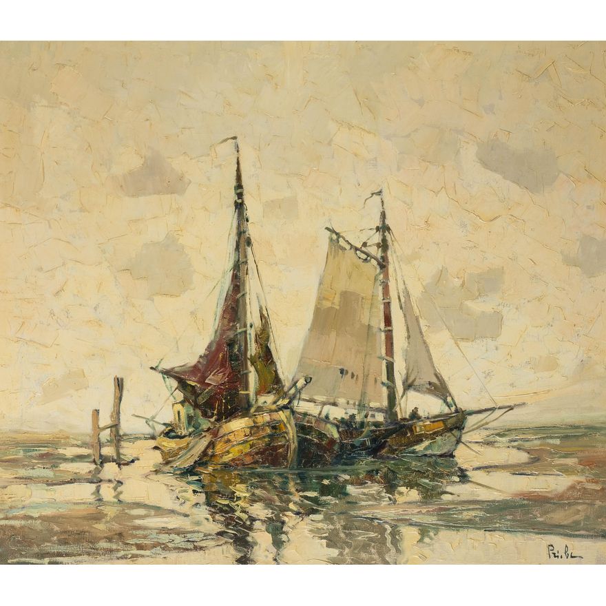 Rudolf Priebe | Dwie łodzie